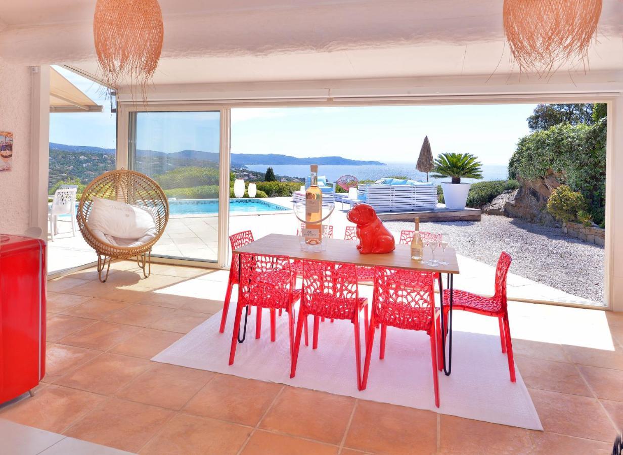 Villa Jucanos - Vue Mer Panoramique Golfe De St-Tropez Cavalaire-sur-Mer Exterior foto